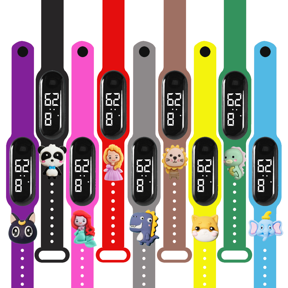 Multicolor Smartwatch voor kin - Smartwatch Digital Watches For Kid Girl recensie en prijs
