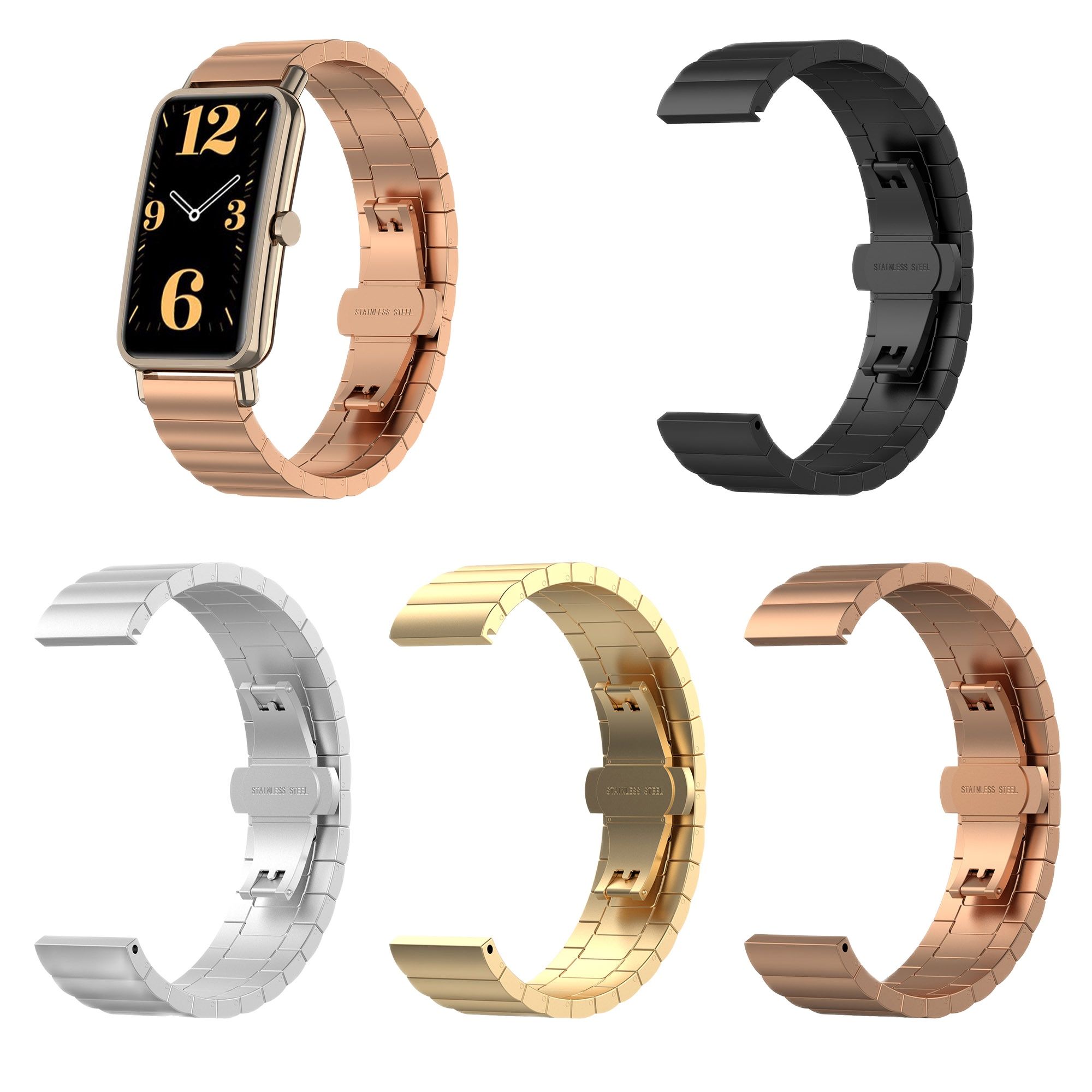 16mm roestvrijstalen polsband  - Timex Watches Smartwatch recensie en prijs
