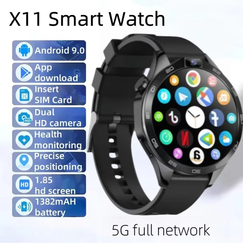 Nieuwe X11 4G Smartwatch voor  - Smartwatch Watches For Women With Gps recensie en prijs