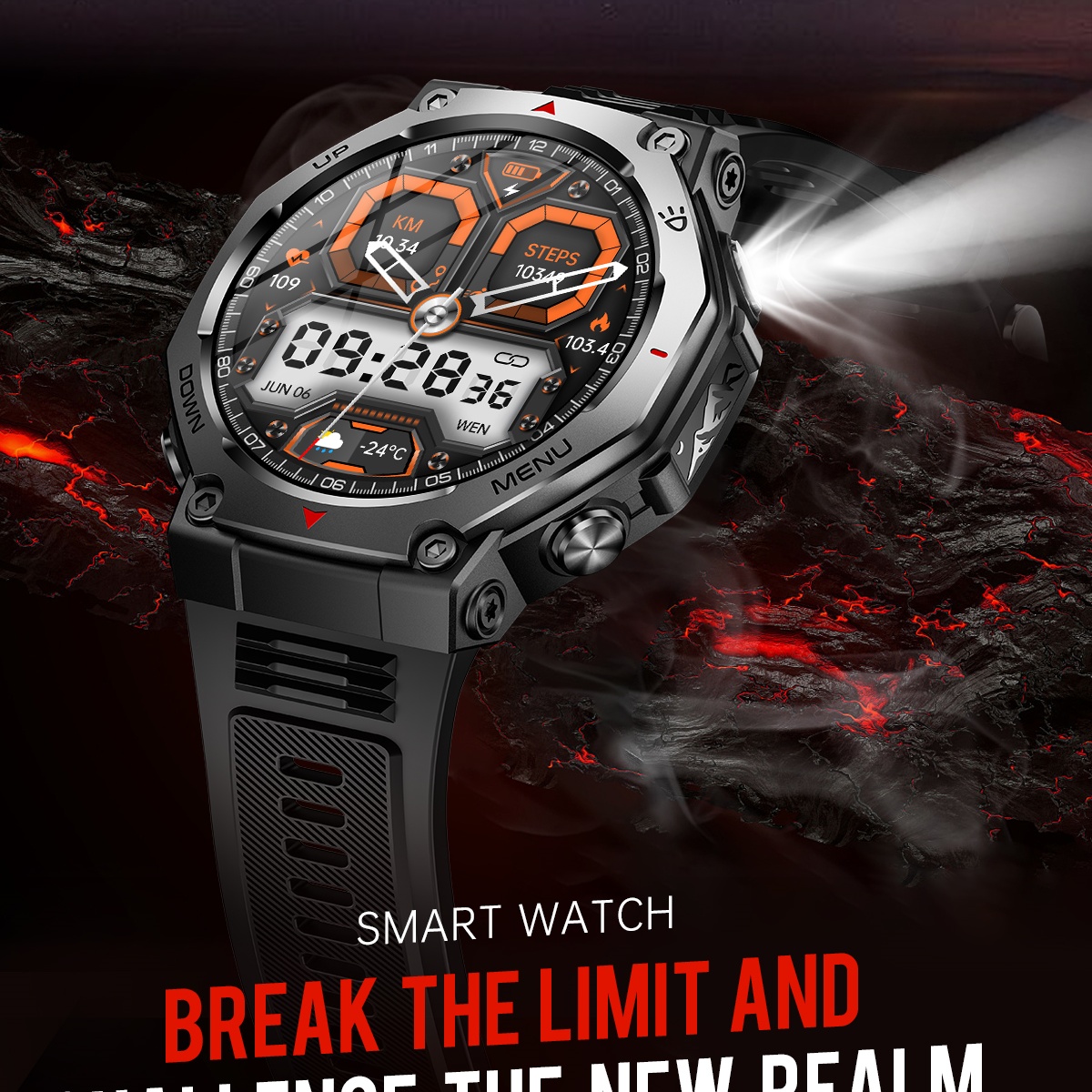 2025 Nieuwe Voor Xiaomi Milita - Watch Vs Smartwatch recensie en prijs